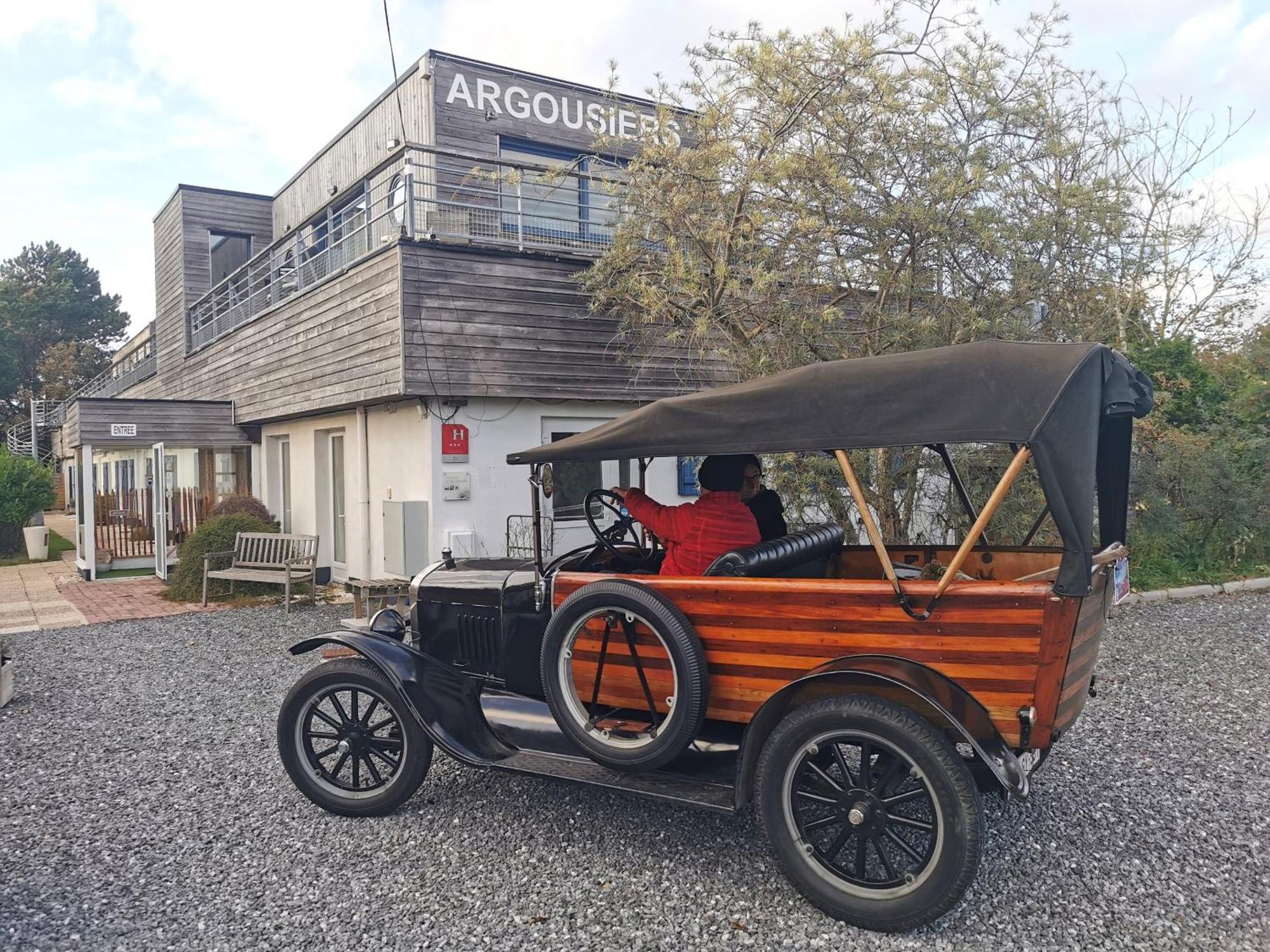 Hotel Des Argousiers Ambleteuse Exteriör bild